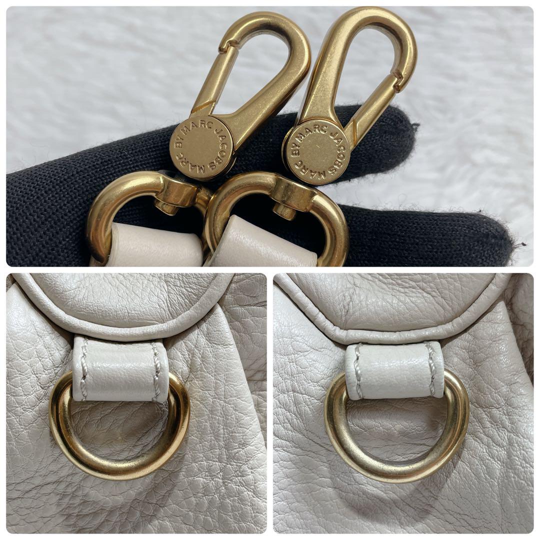 marc by marc jacobs ivory large groovee bag