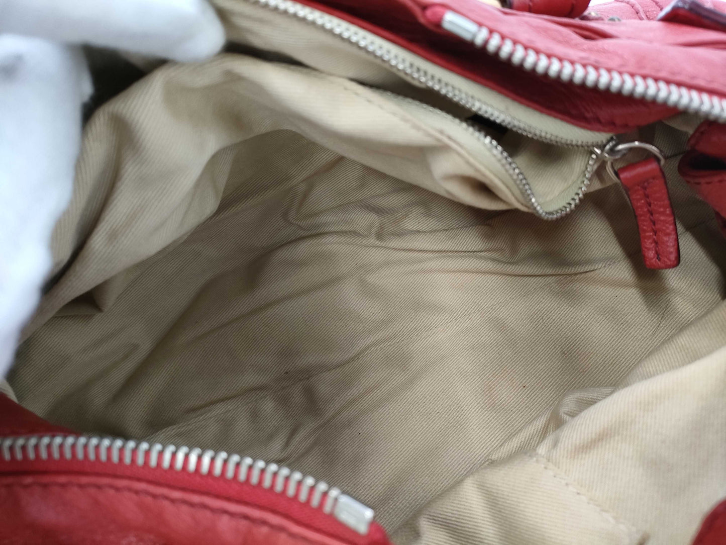 chloé red paddington