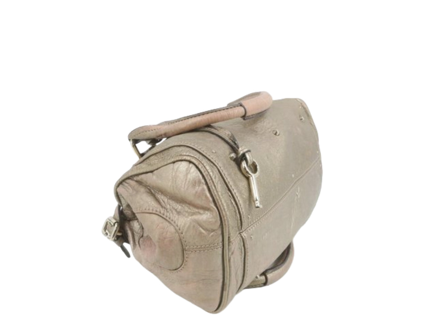 chloé vintage metallic paddington bag