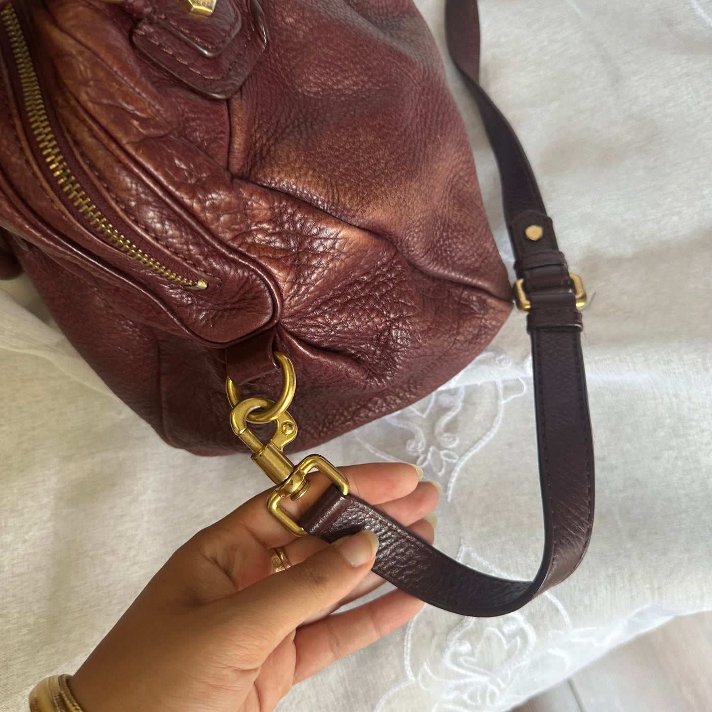 marc by marc jacobs large groovee in chocolate