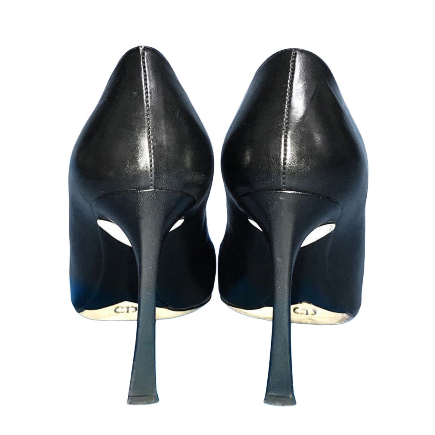 Christian Dior Black Pointed Toe Elegant Pumps (EU 39, USA 8)