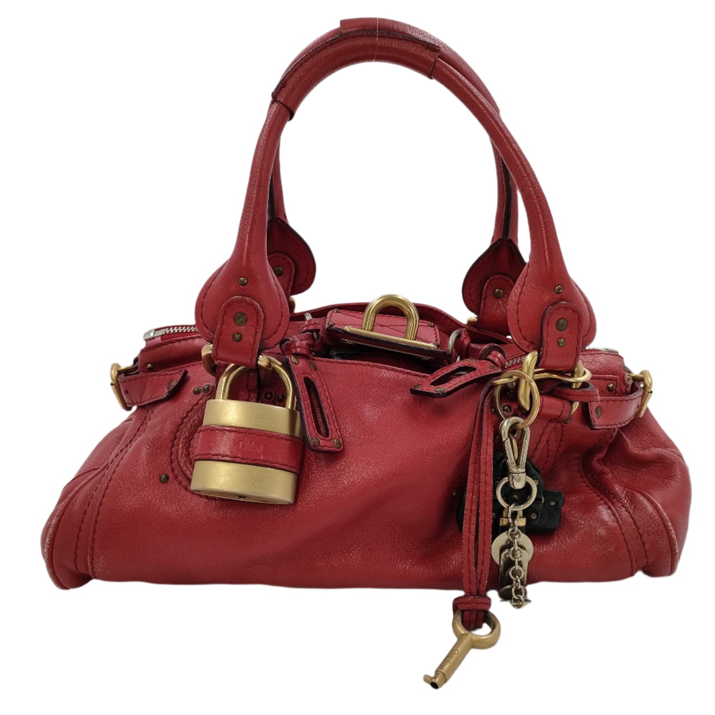 chloé red paddington