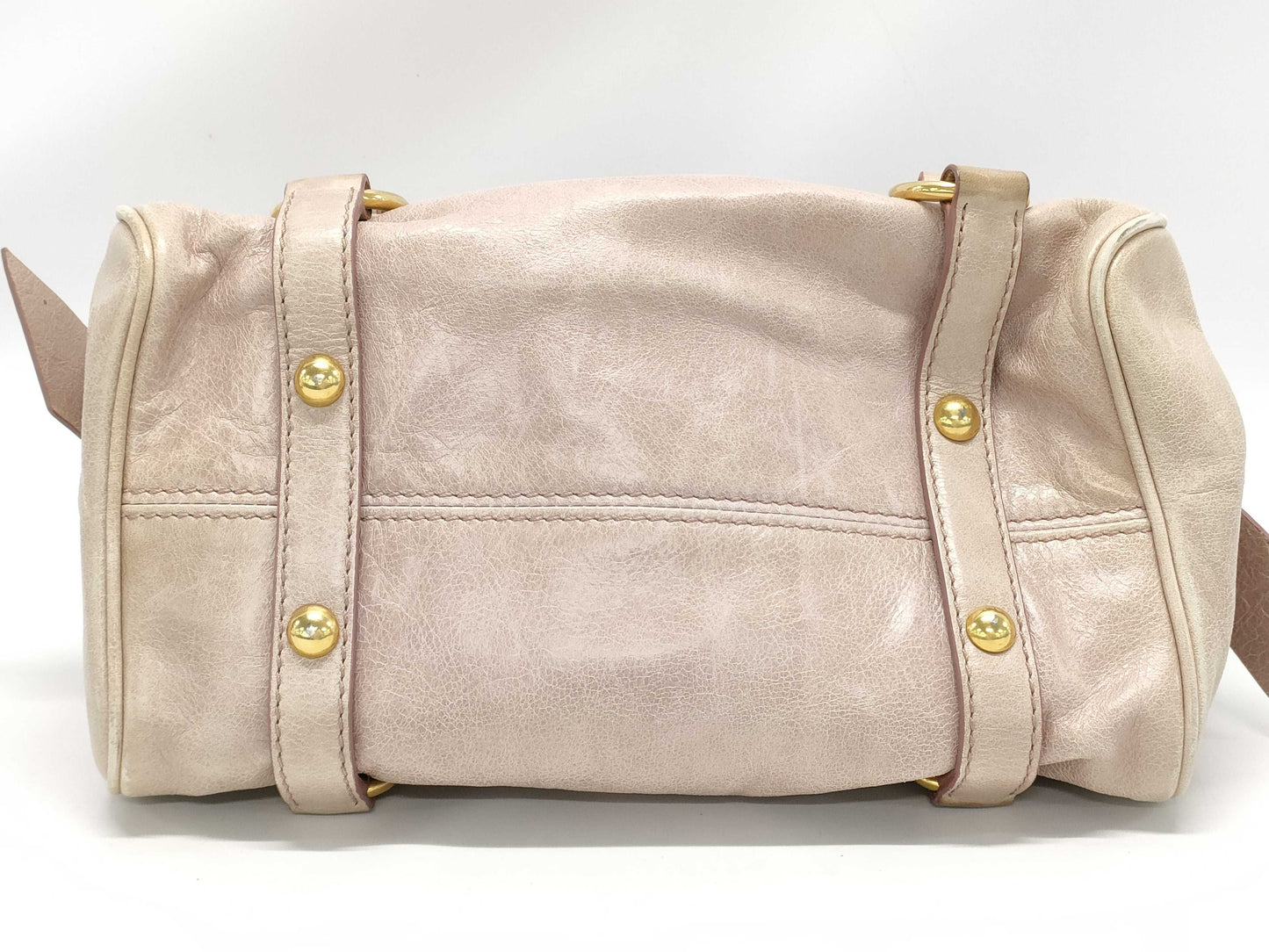 miu miu pale pink girly vitello bag