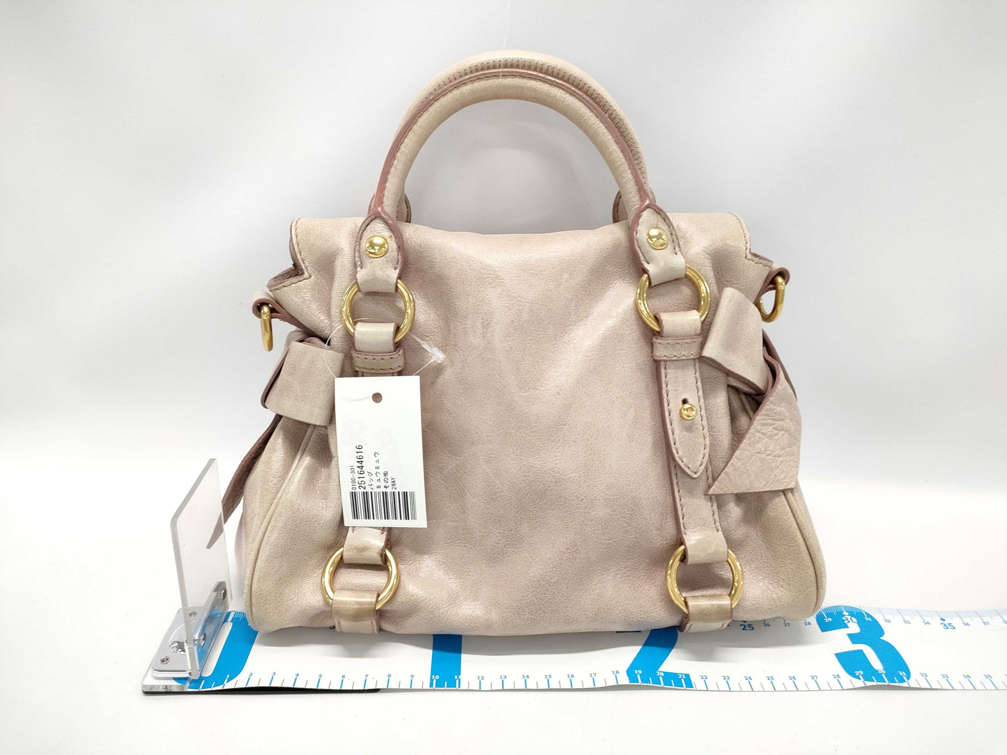 miu miu pale pink girly vitello bag