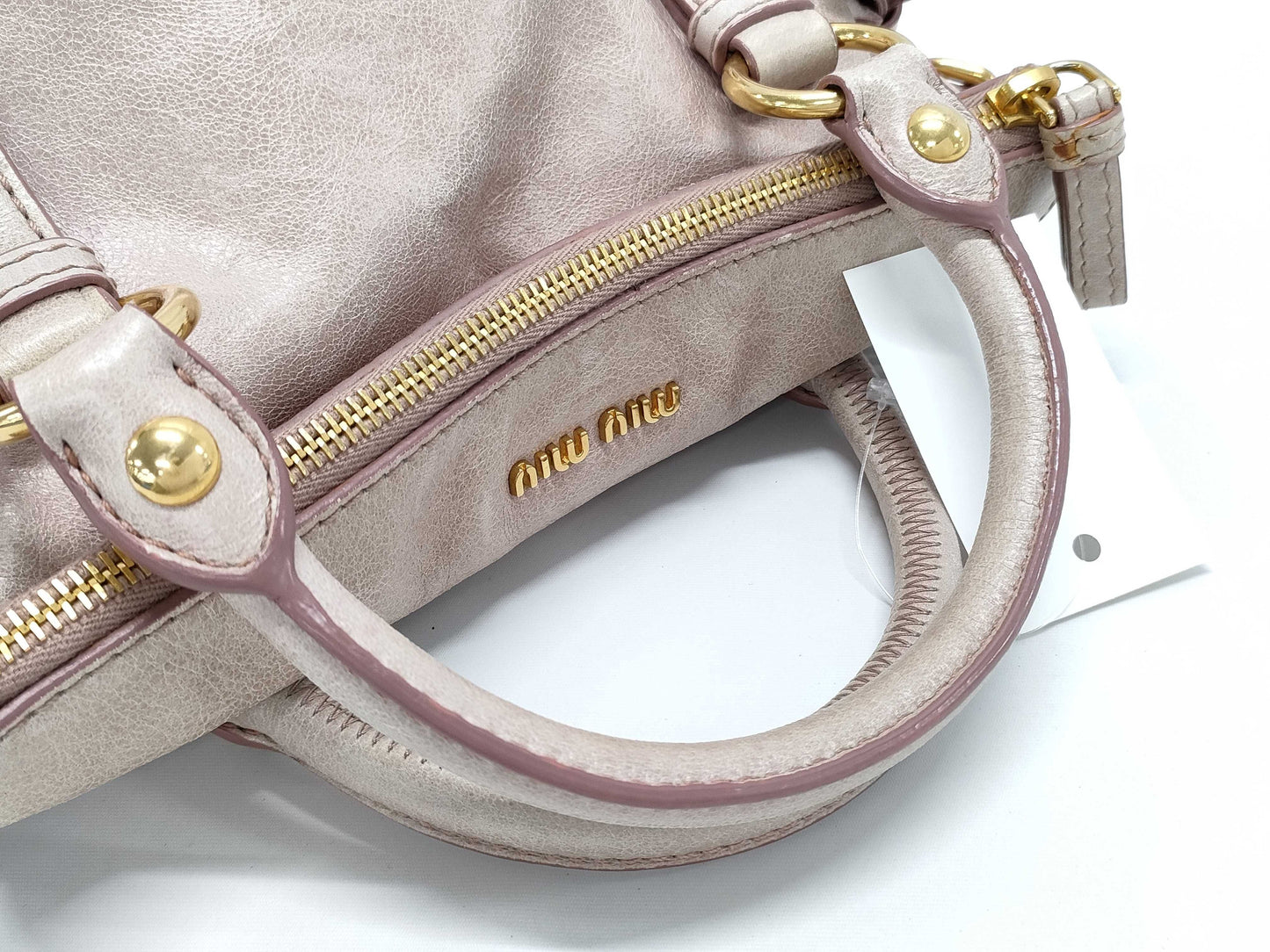 miu miu pale pink girly vitello bag