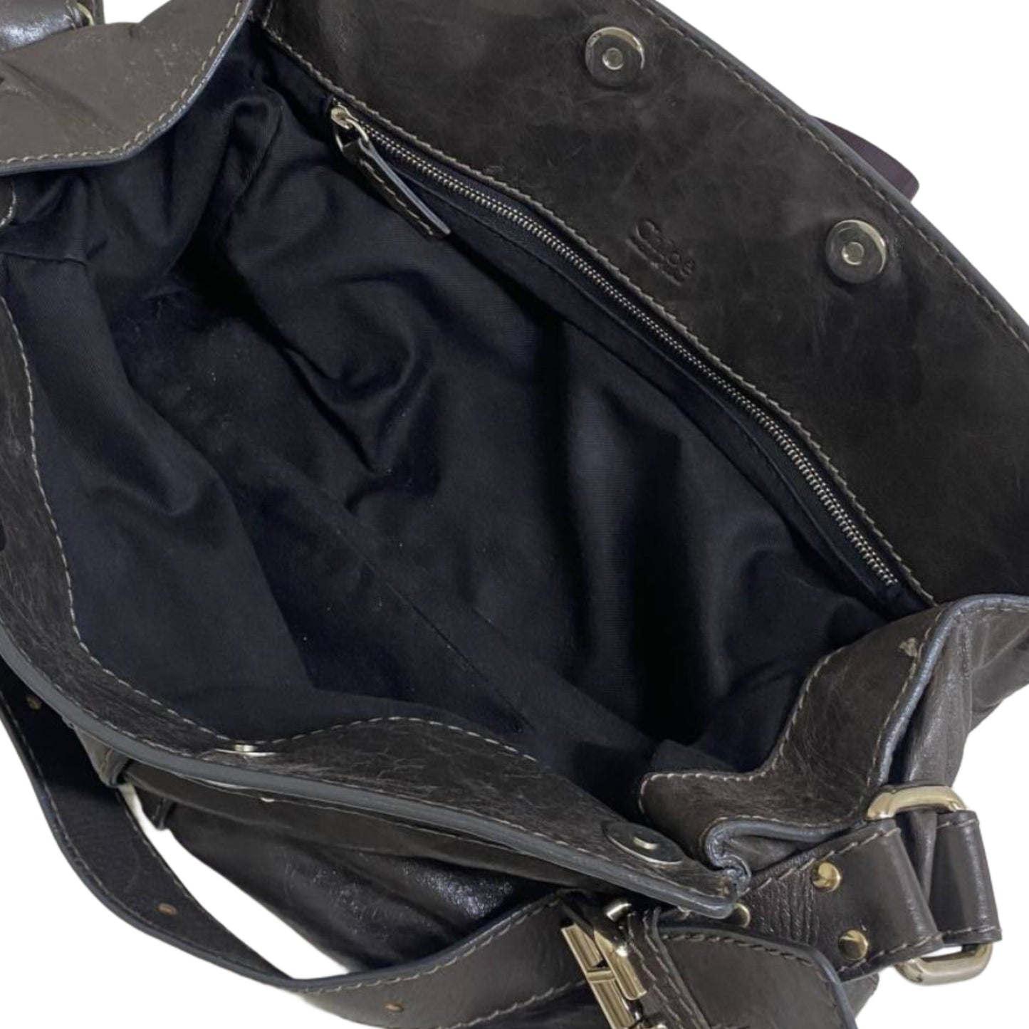 chloé vintage rare plexi paddington bag