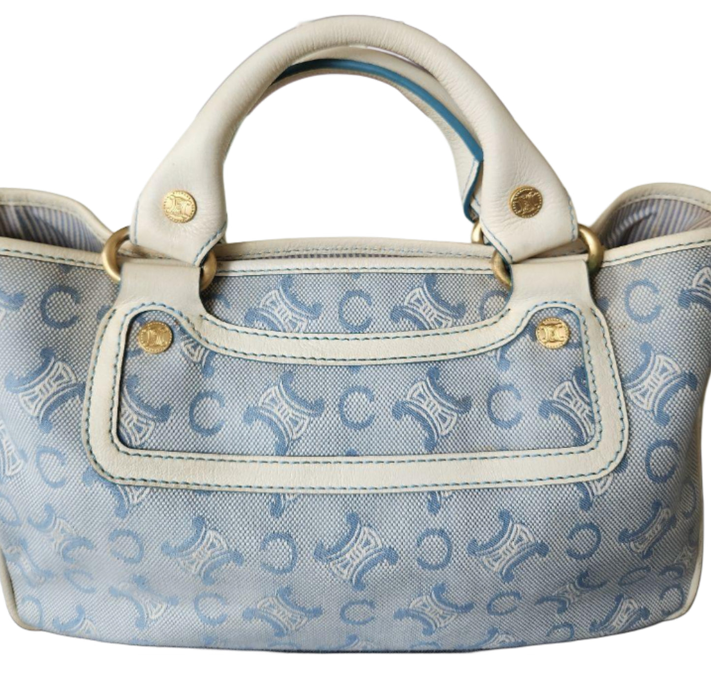 celine baby blue pretty boogie bag
