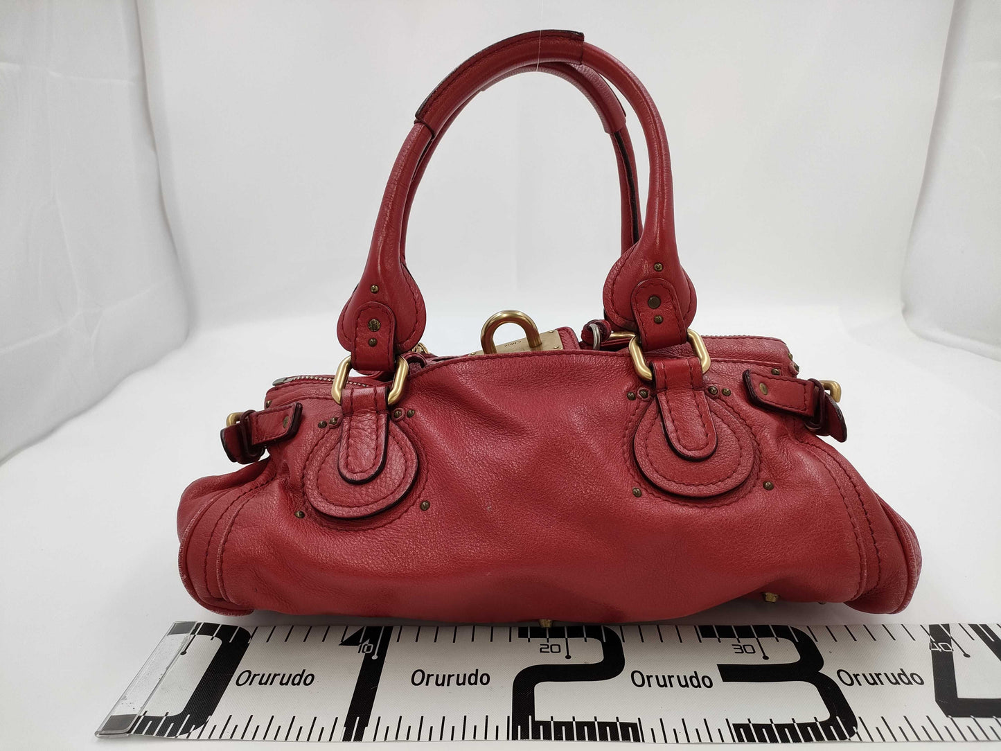 chloé red paddington