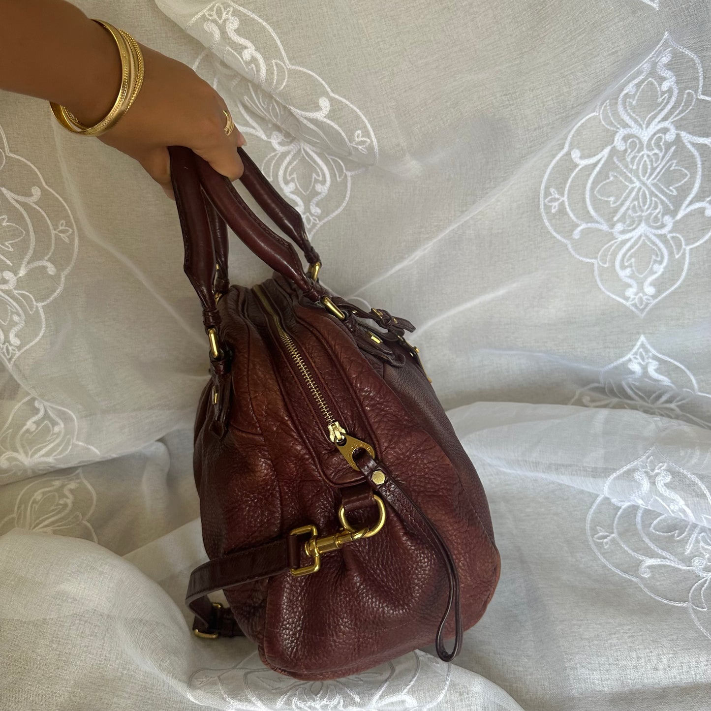marc by marc jacobs large groovee in chocolate