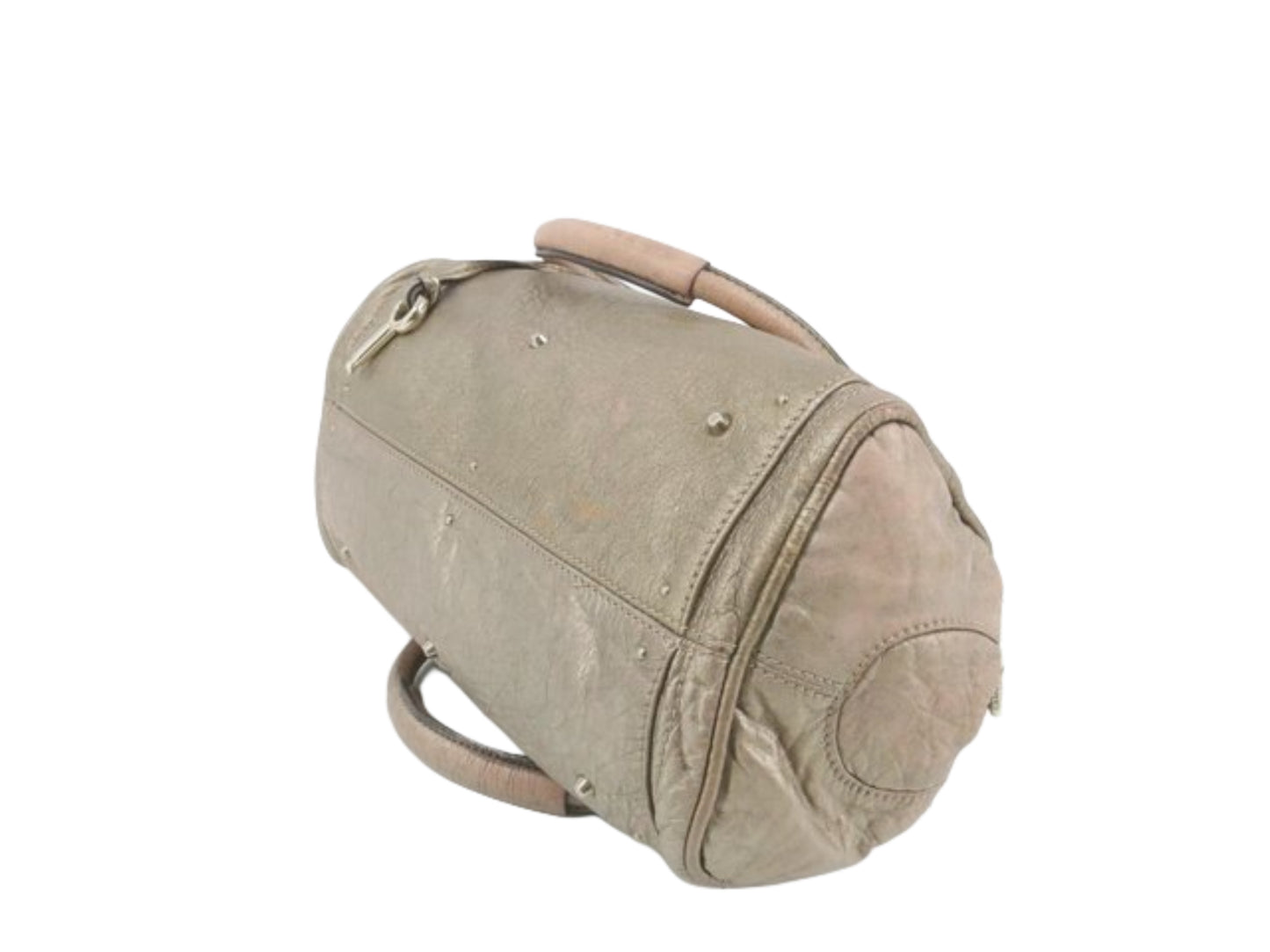 chloé vintage metallic paddington bag