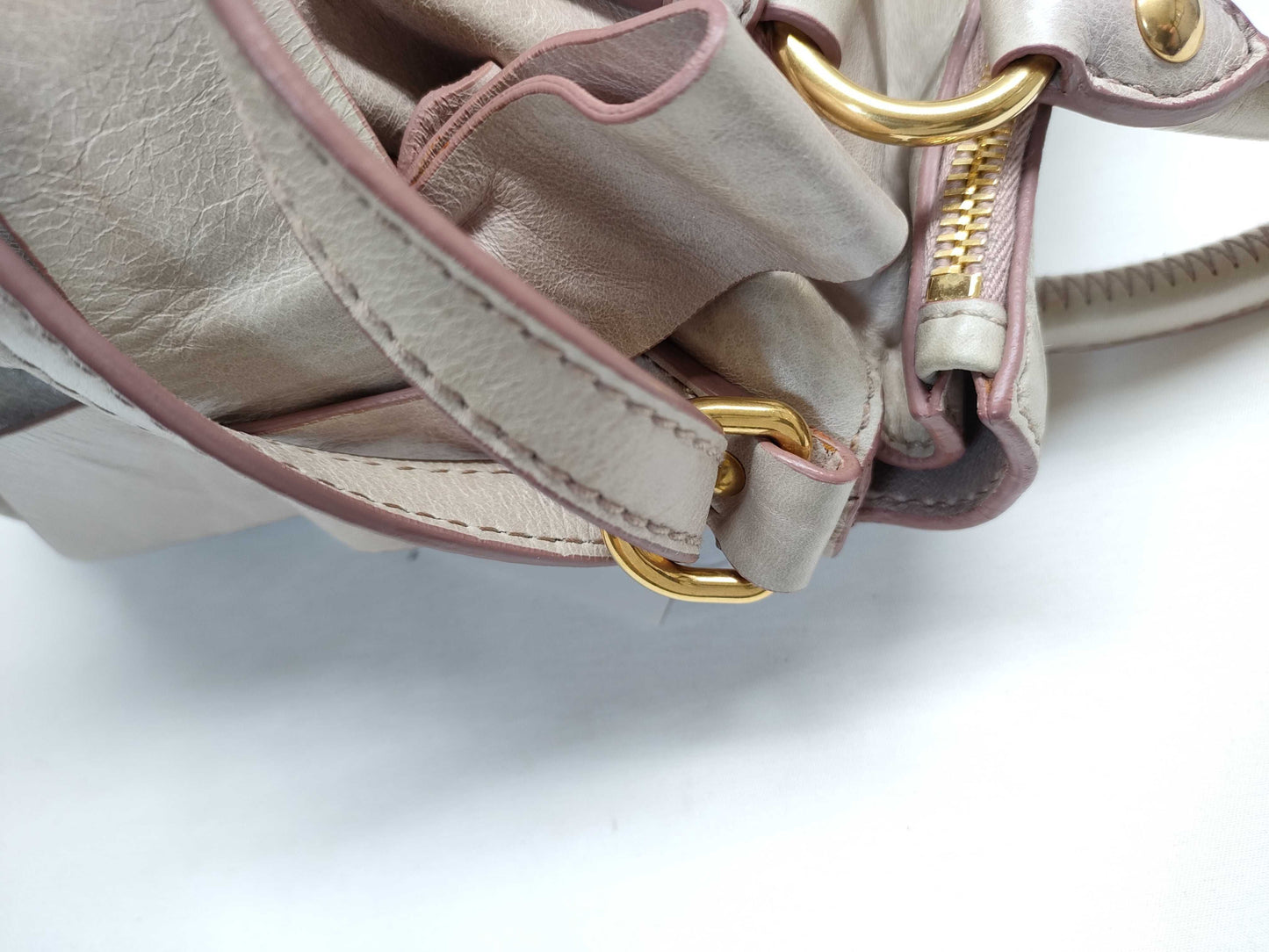 miu miu pale pink girly vitello bag