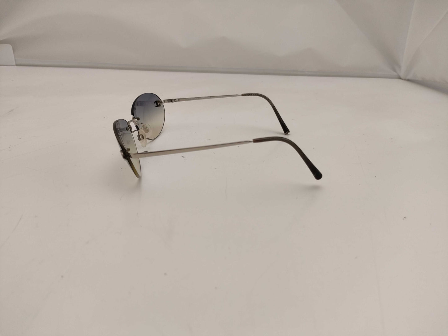 Chanel Blue CC Logo Gradient Sunglasses
