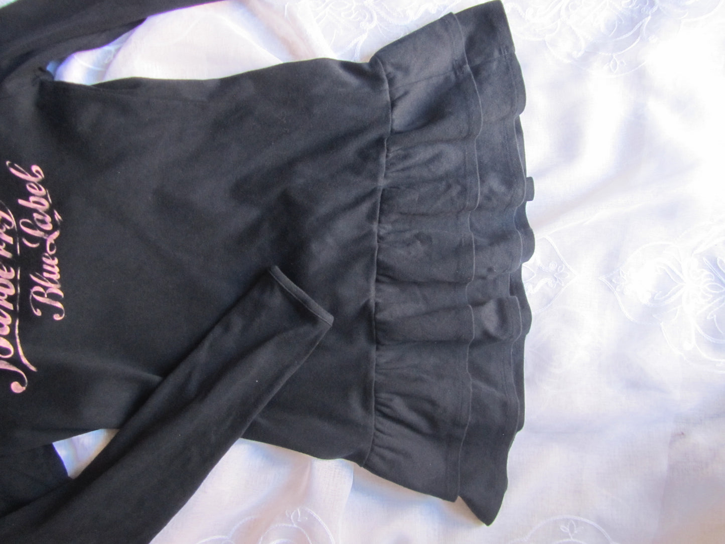 burberry girly ruffled mini dress