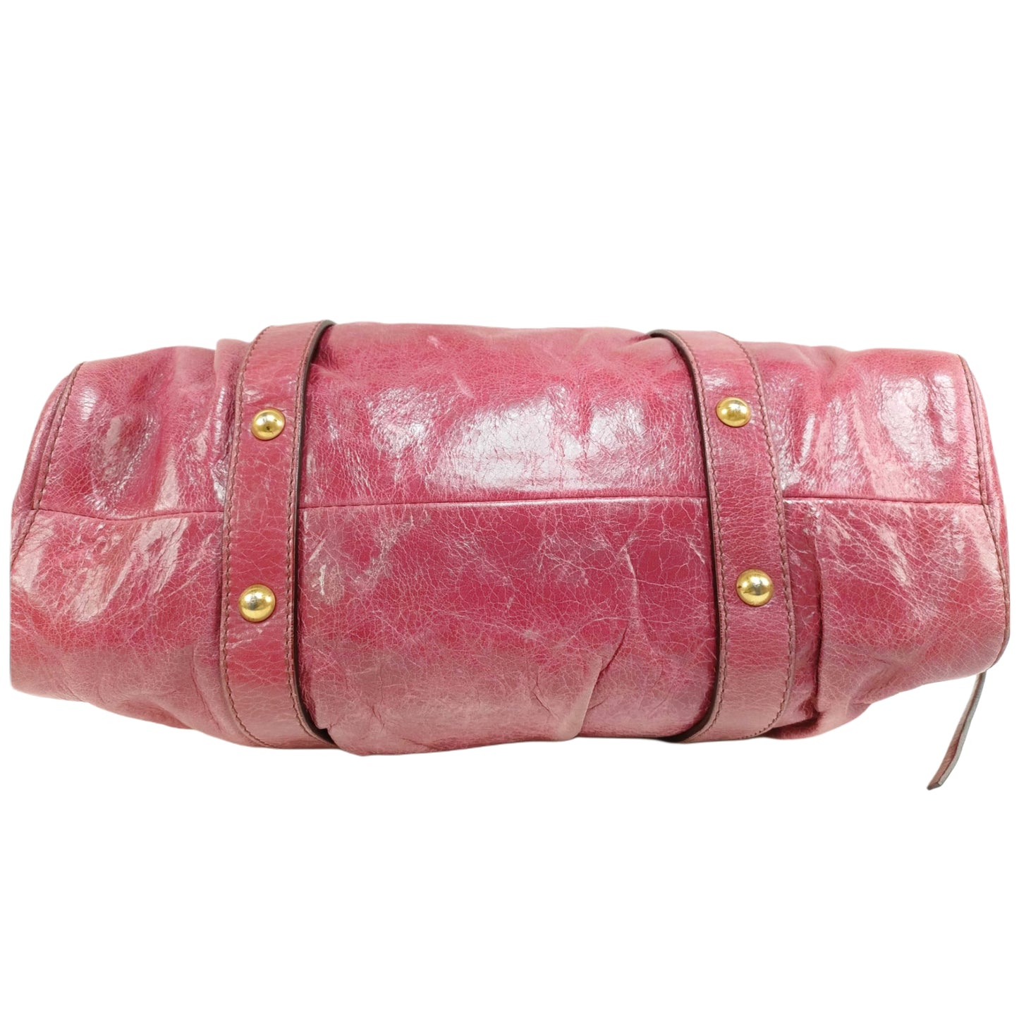 miu miu raspberry pink vitello lux bag