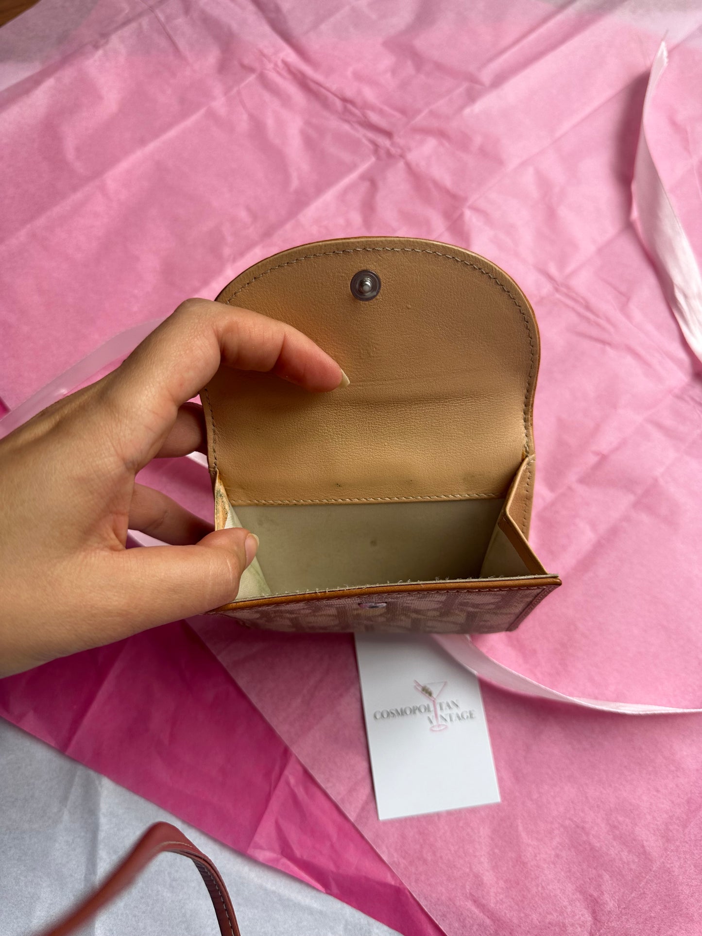 Christian Dior Romantique Diorissimo Bi-Fold Wallet
