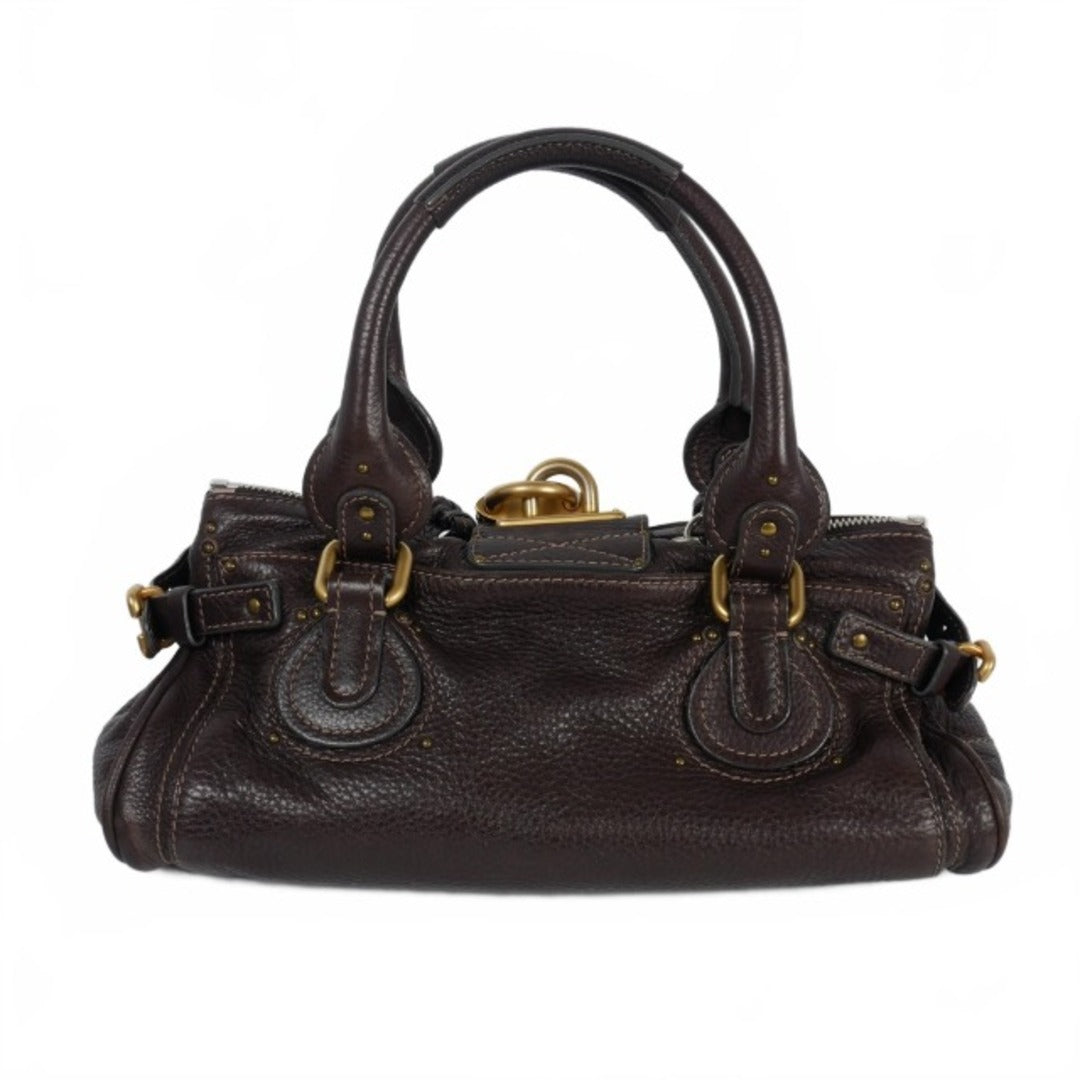 chloé chocolate brown paddington