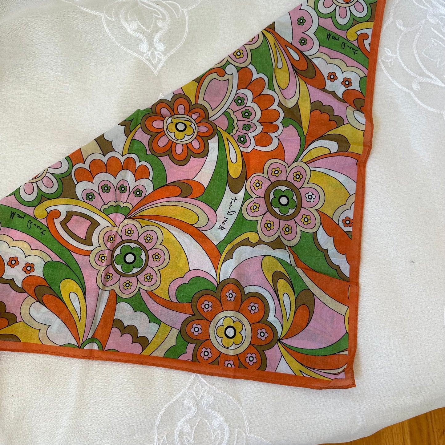 mary quant paisley summer scarf