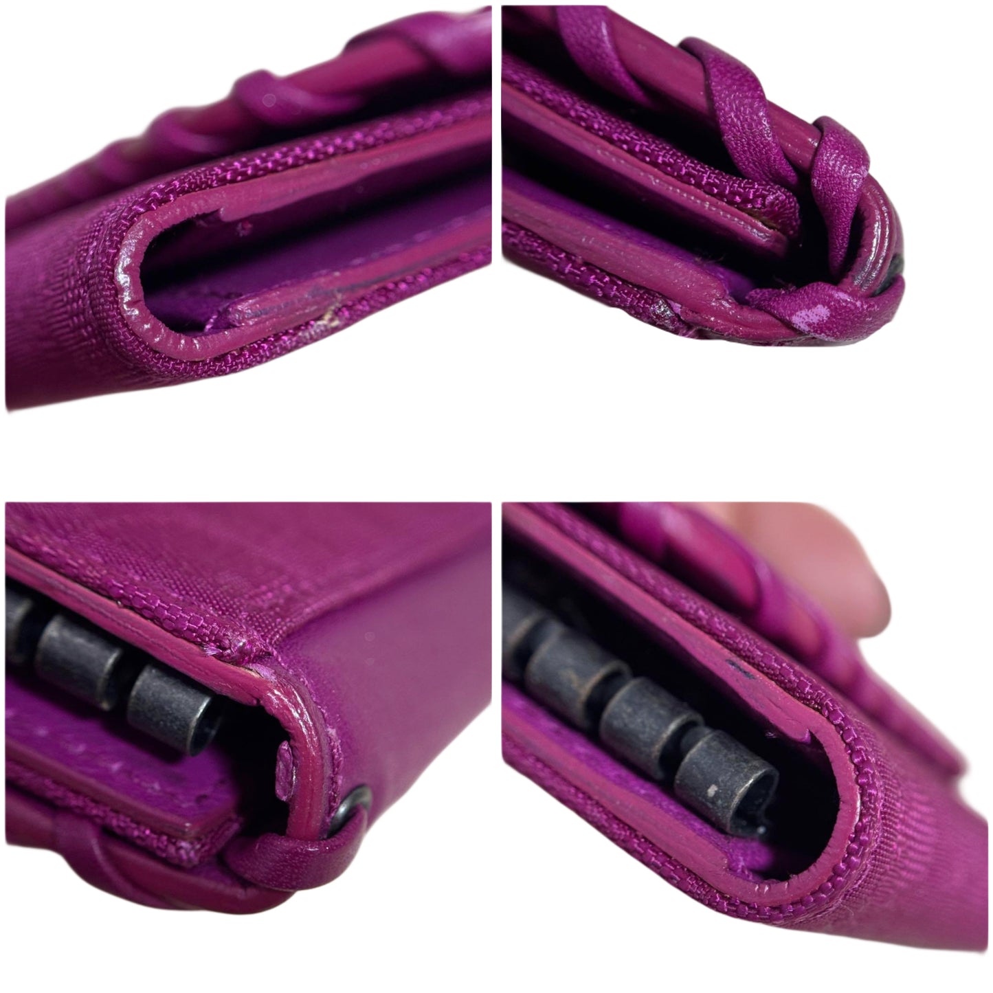 christian dior magenta romantique key wallet