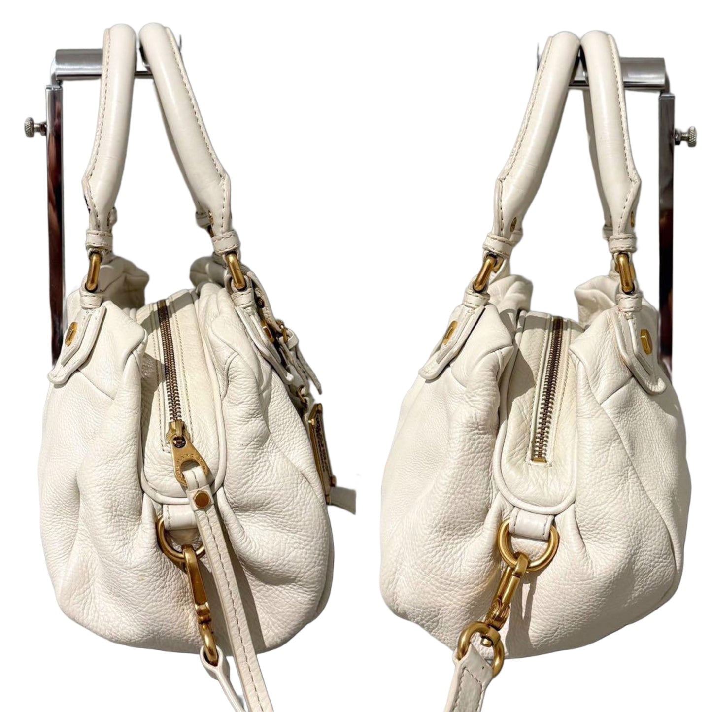 marc by marc jacobs baby groovee bag in ivory