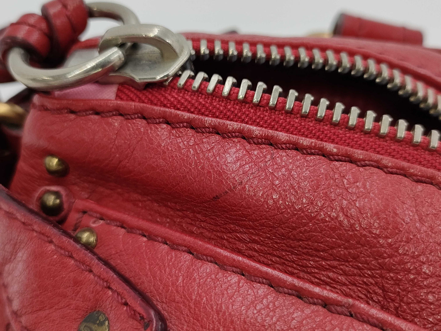 chloé red paddington