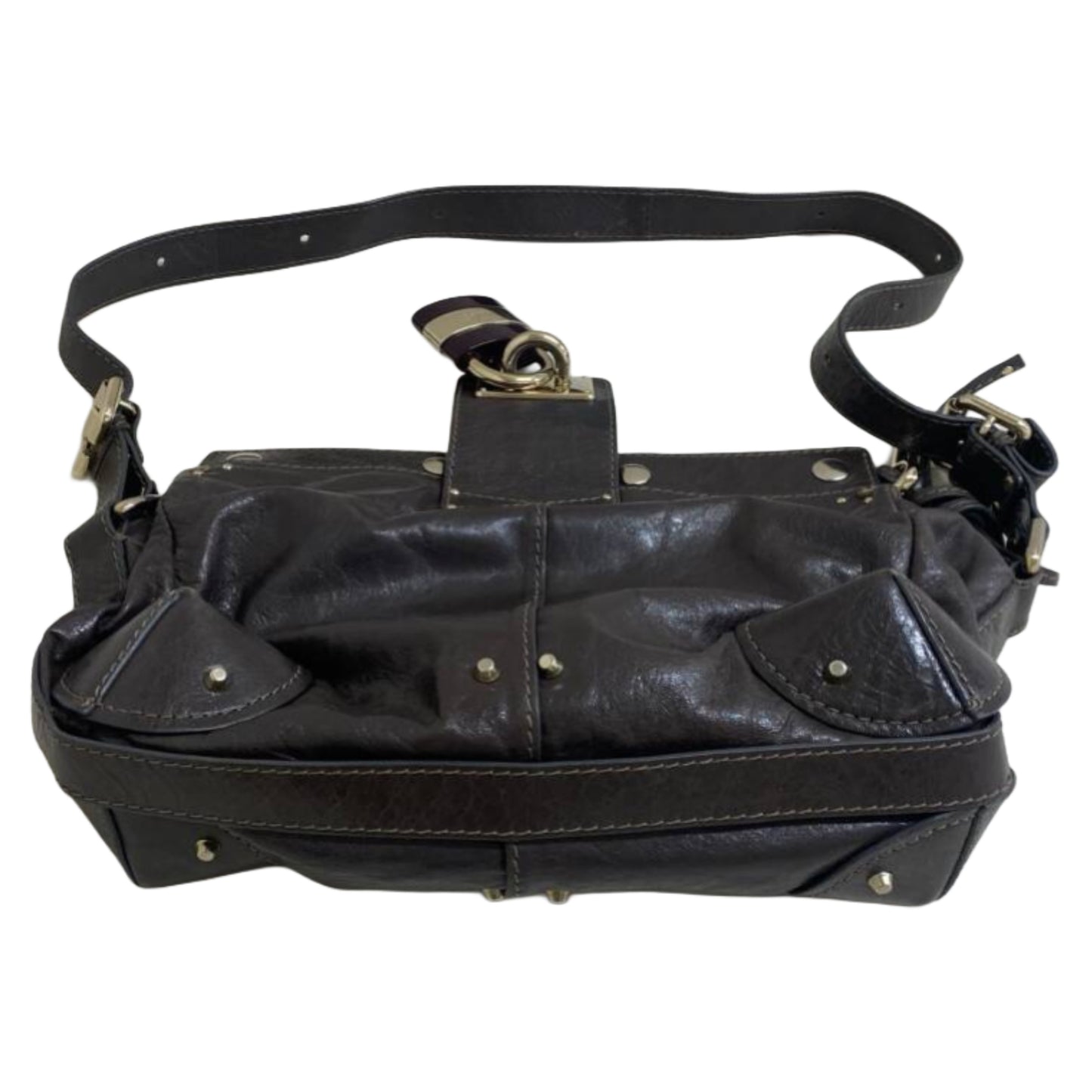 chloé vintage rare plexi paddington bag