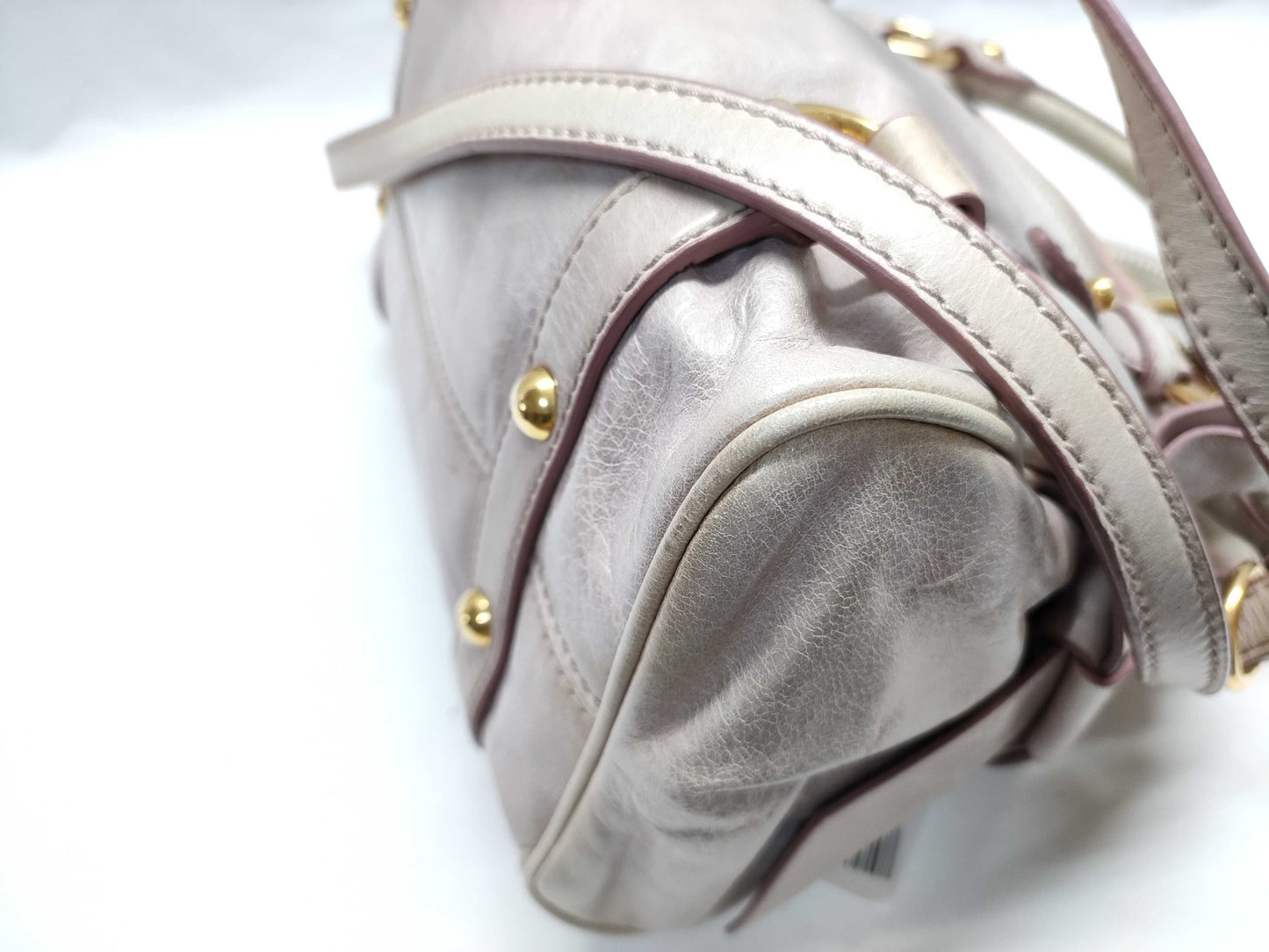 miu miu pale pink girly vitello bag