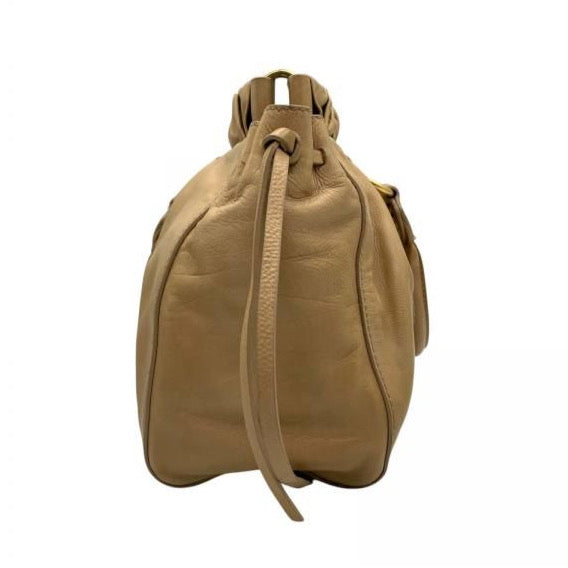 miu miu beige vitello lux bag