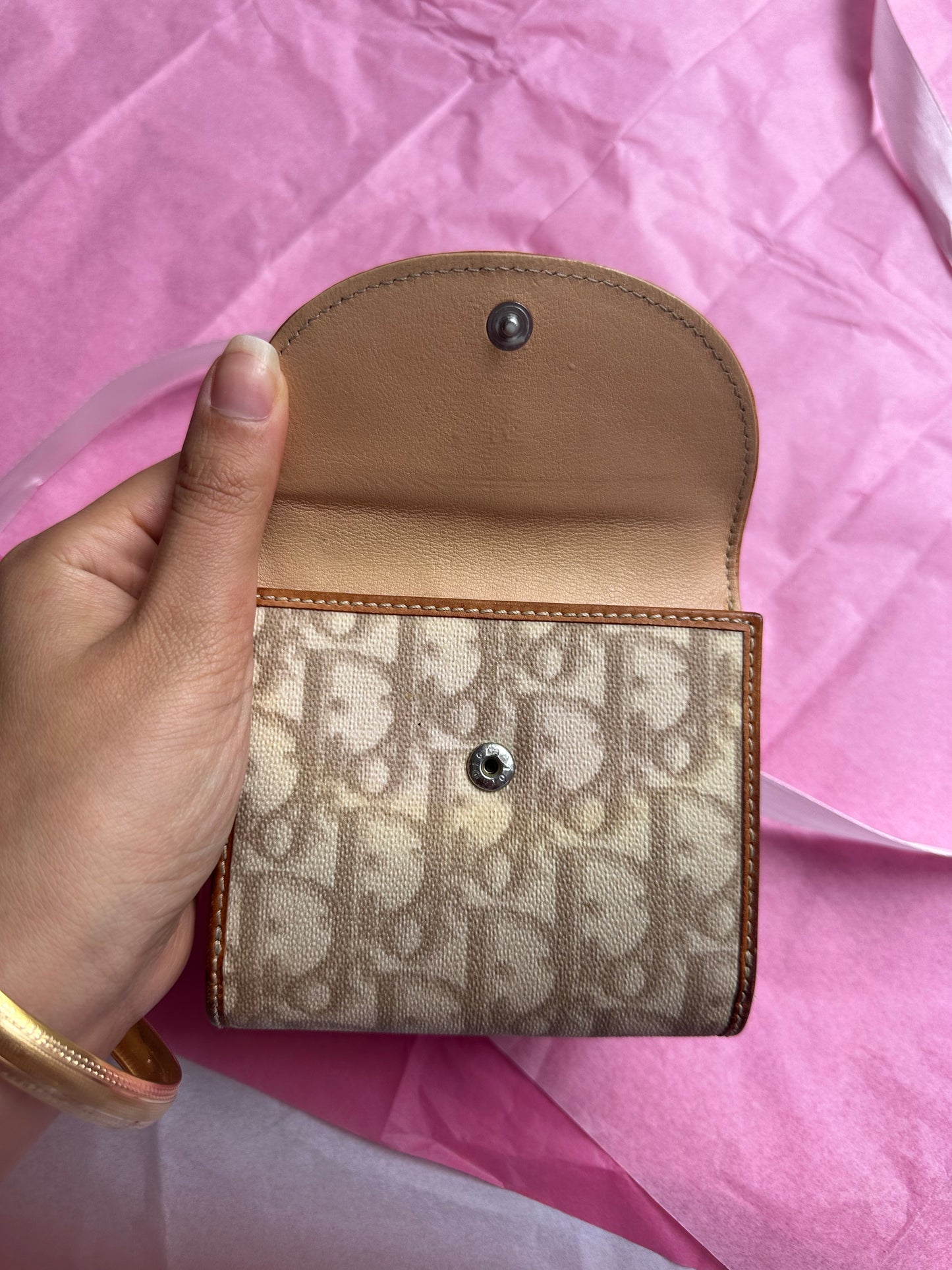 Christian Dior Romantique Diorissimo Bi-Fold Wallet