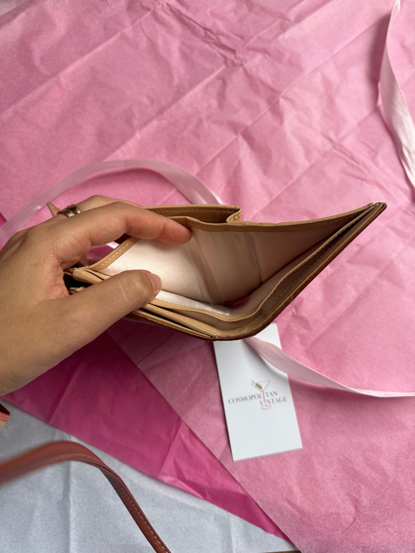 Christian Dior Romantique Diorissimo Bi-Fold Wallet