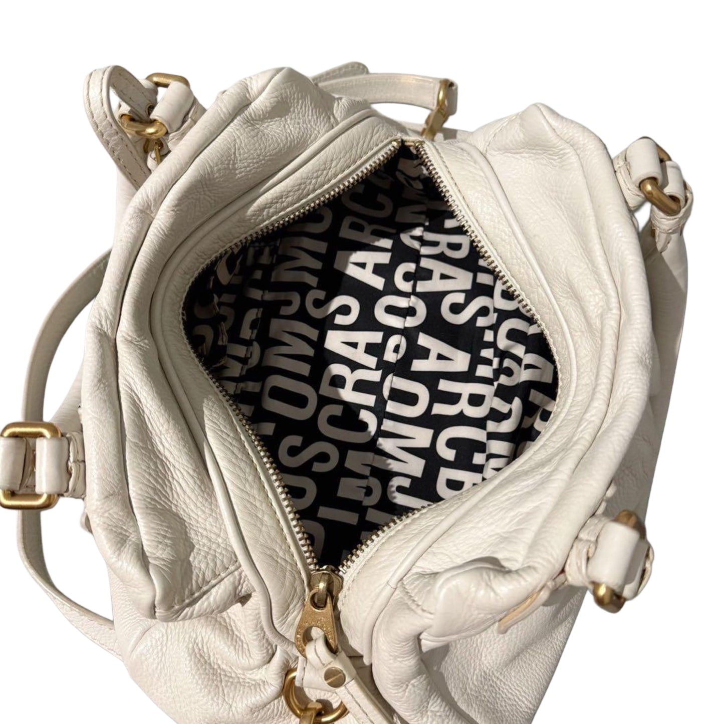 marc by marc jacobs baby groovee bag in ivory