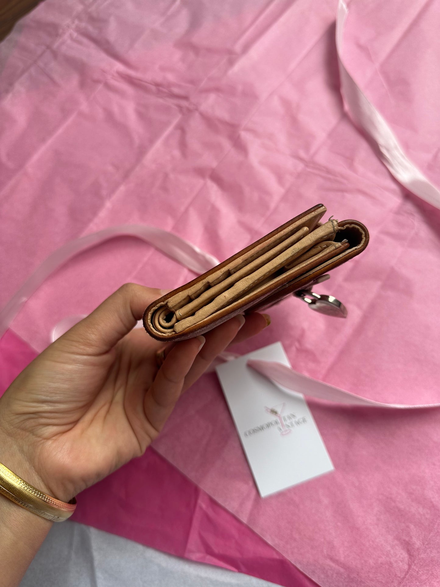 Christian Dior Romantique Diorissimo Bi-Fold Wallet