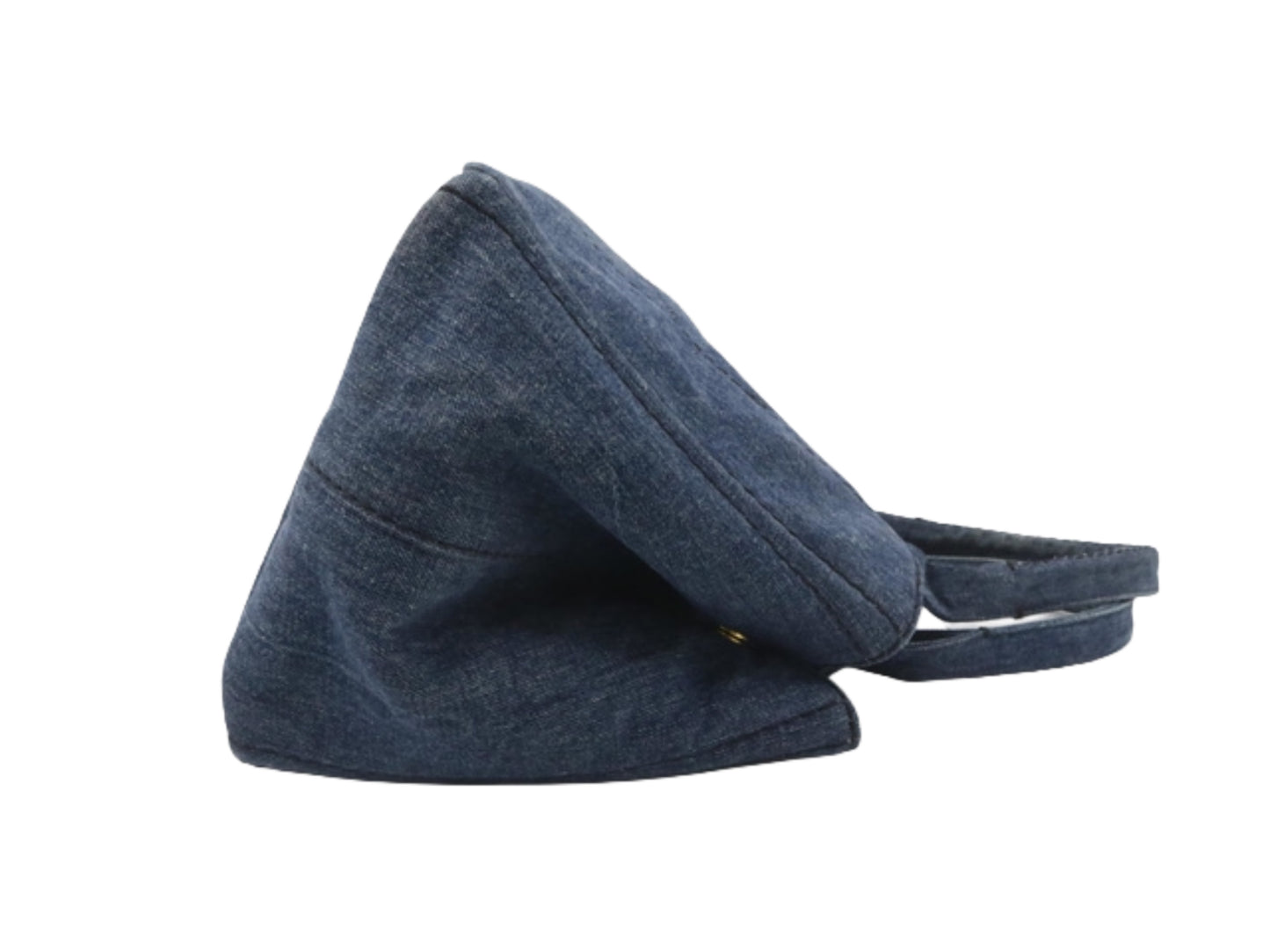 prada denim canapa handbag