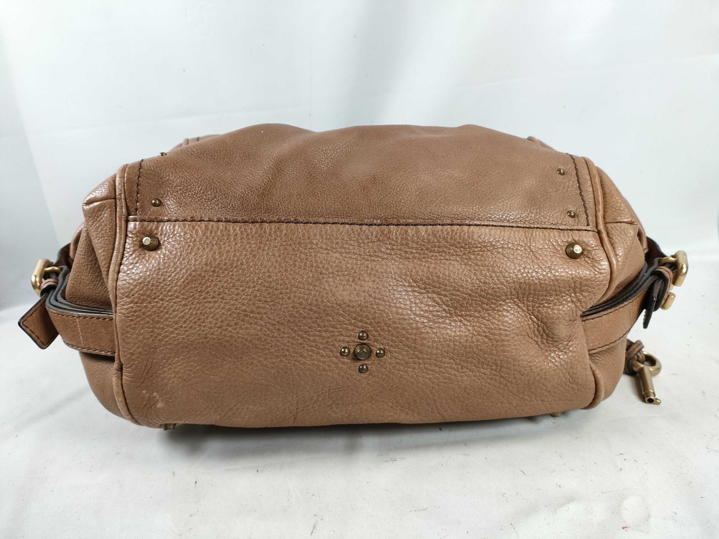 chloé vintage toffee brown paddington bag