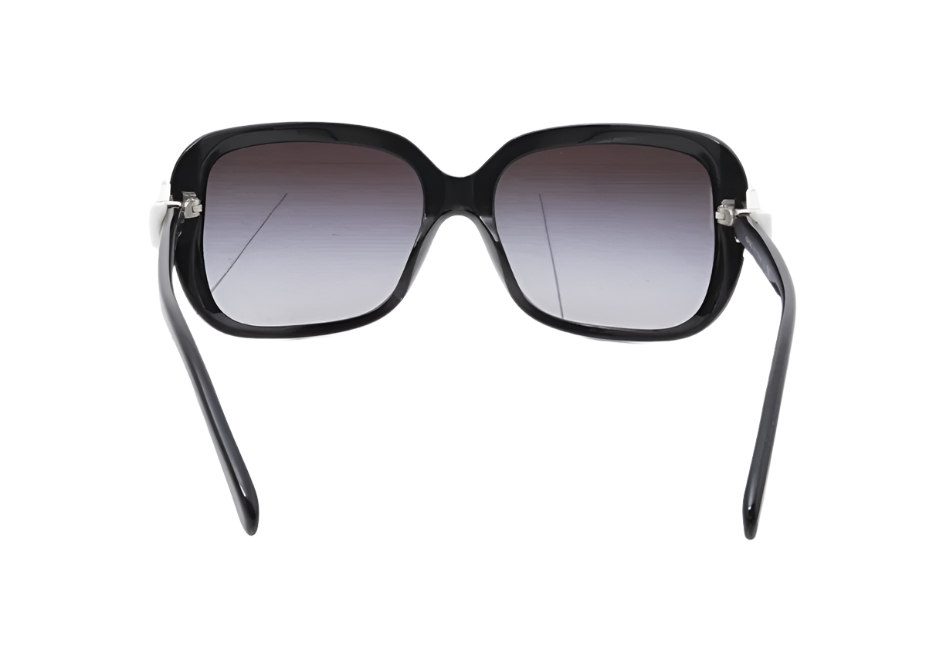 Chanel Ribbon Detail Black Sunglasses