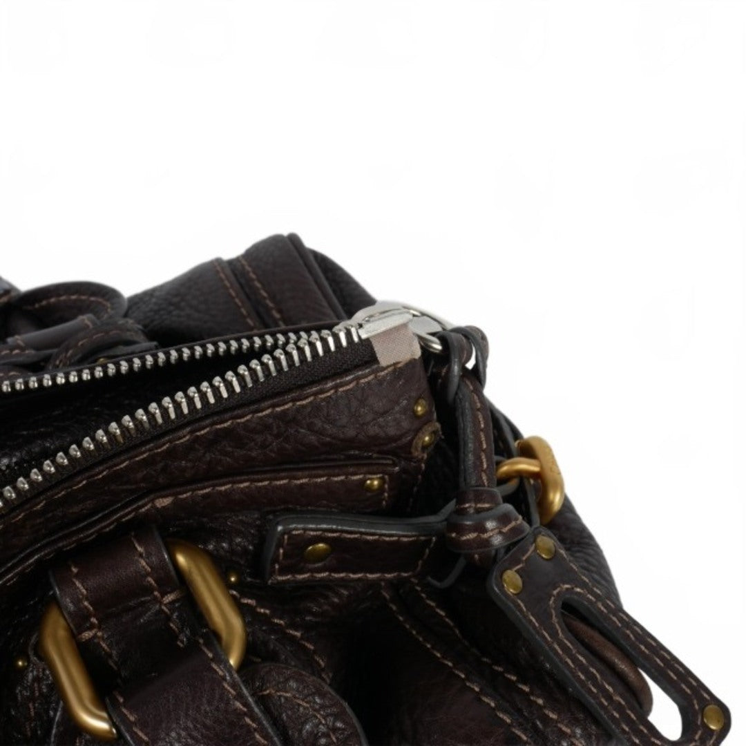 chloé chocolate brown paddington