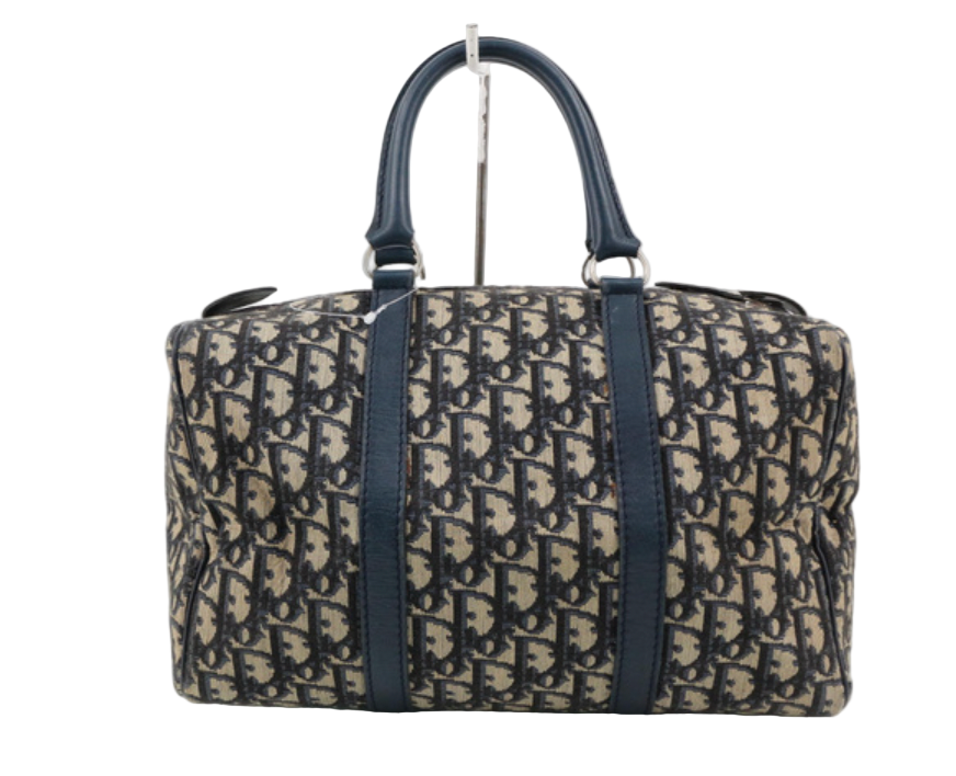 Dior Diorissimo Canvas and Leather Speedy Bag