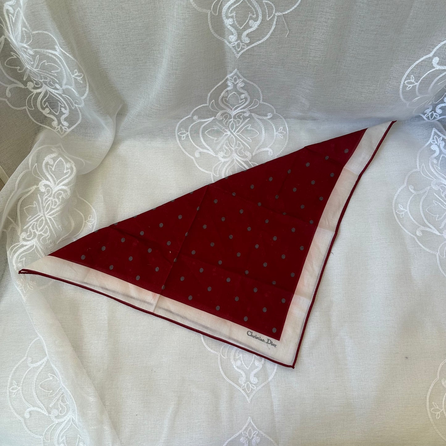 christian dior summer bandana scarf