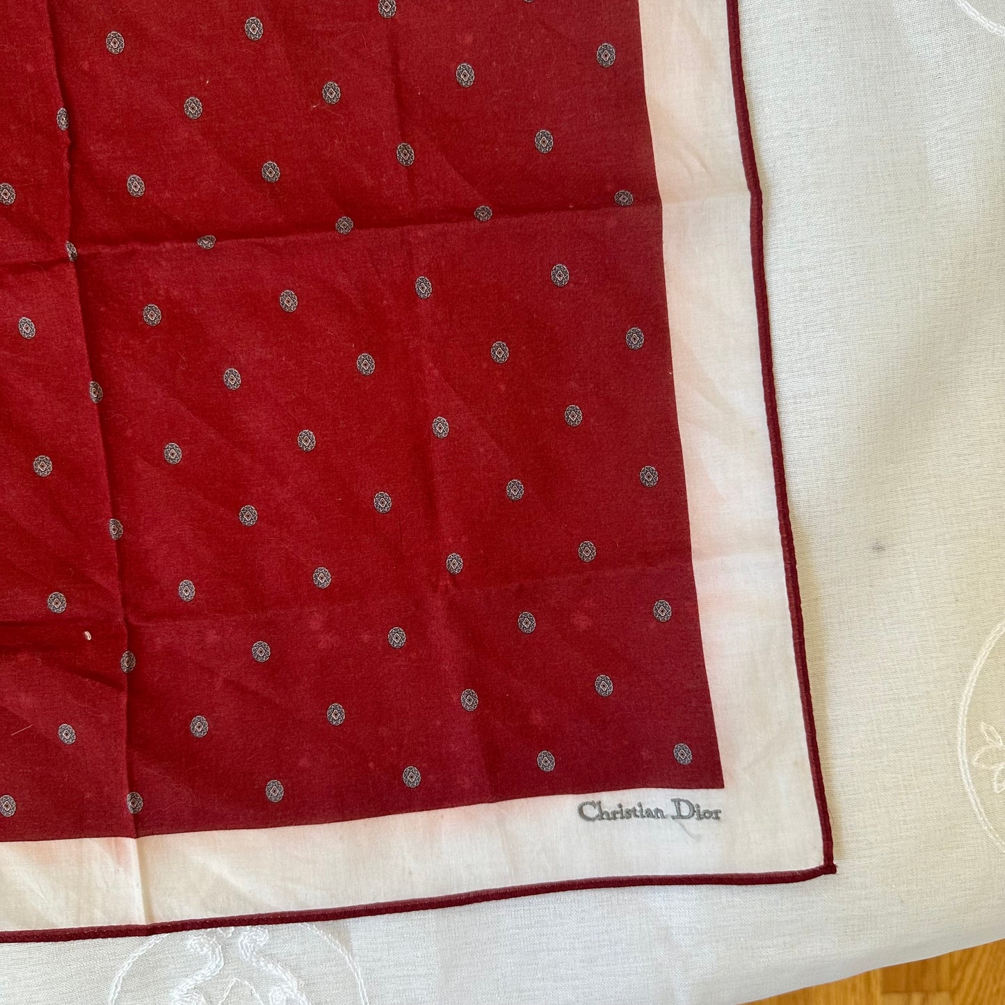 christian dior summer bandana scarf