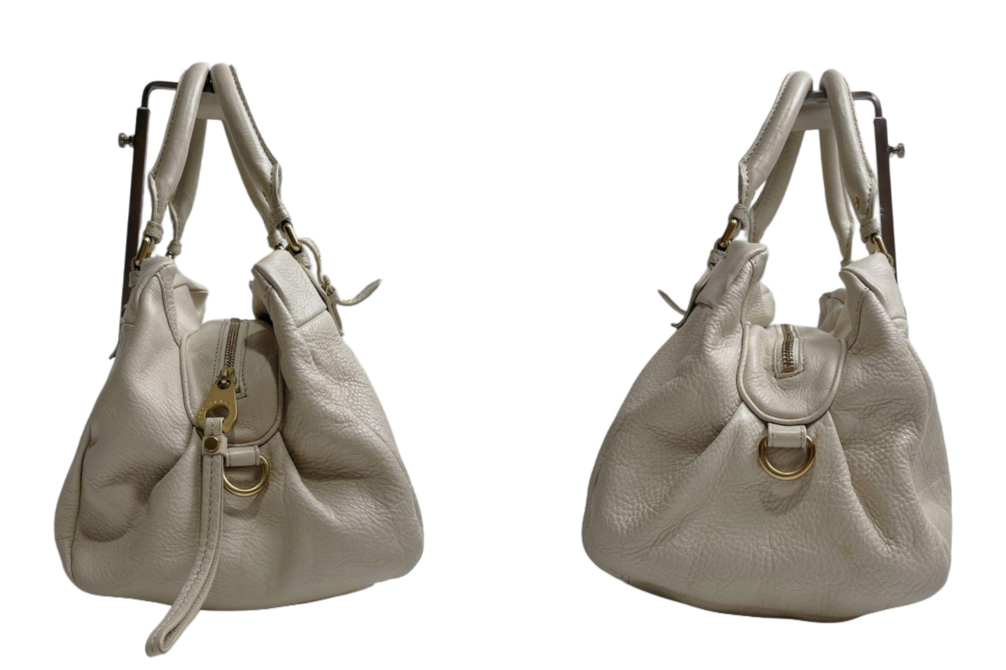 marc by marc jacobs ivory large groovee bag