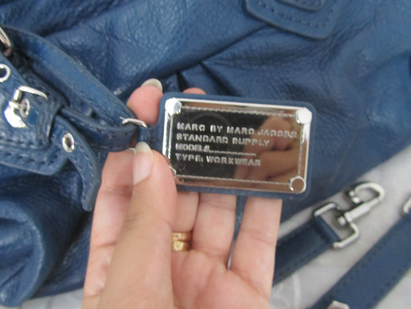 marc by marc jacobs vintage navy blue baby groovee