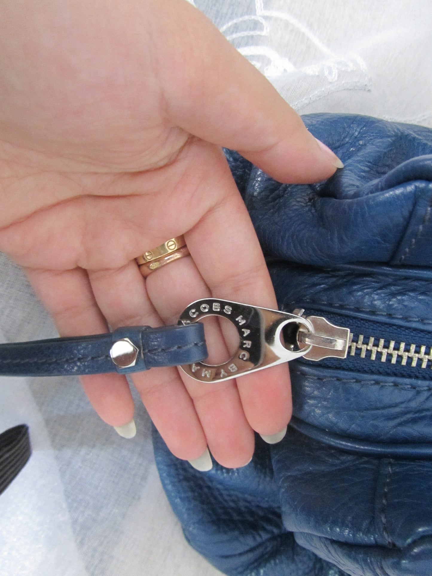 marc by marc jacobs vintage navy blue baby groovee