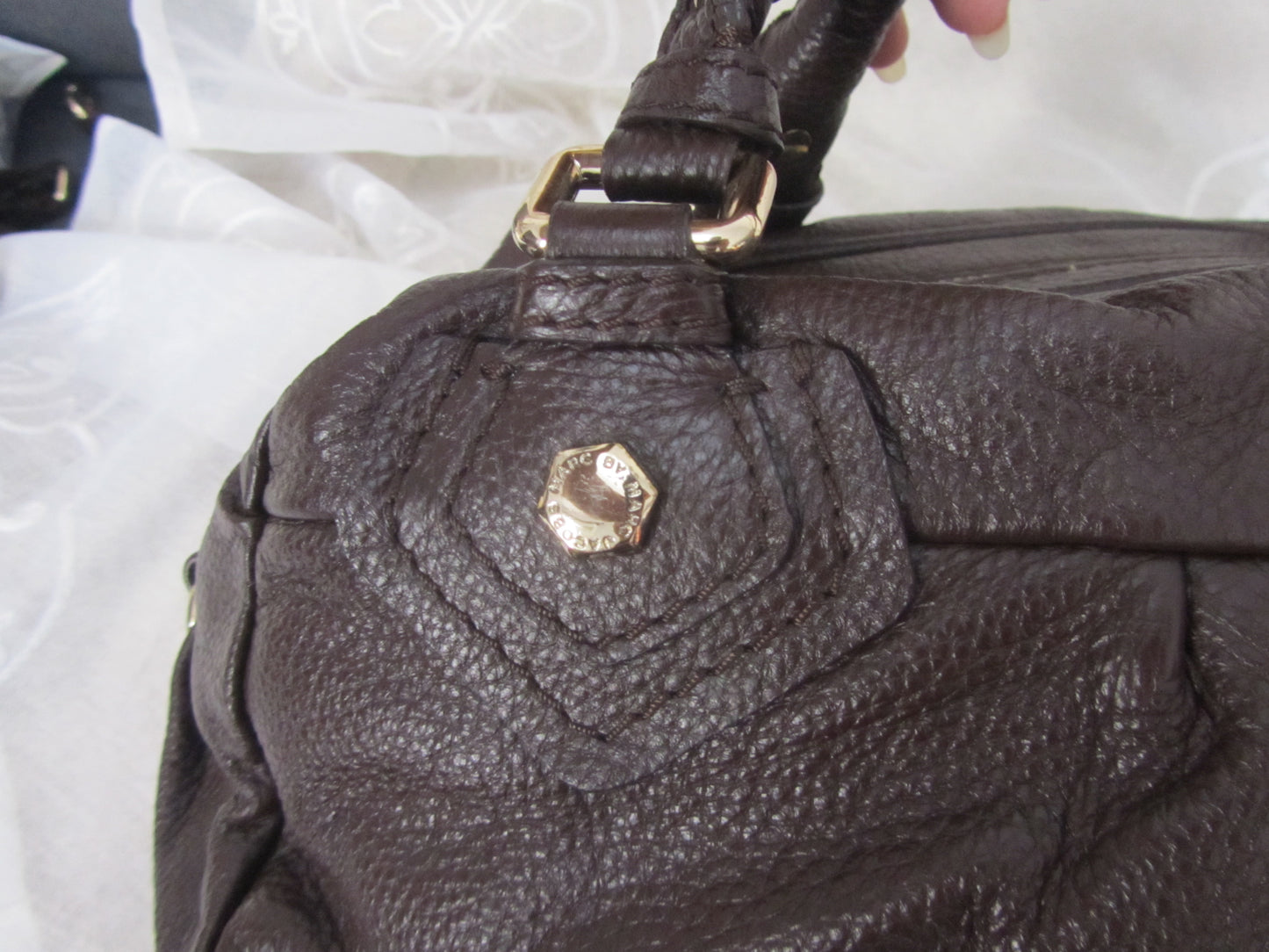 marc by marc jacobs vintage chocolate brown baby groovee