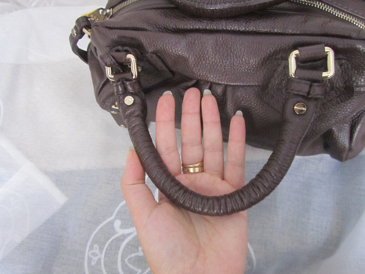marc by marc jacobs vintage chocolate brown baby groovee