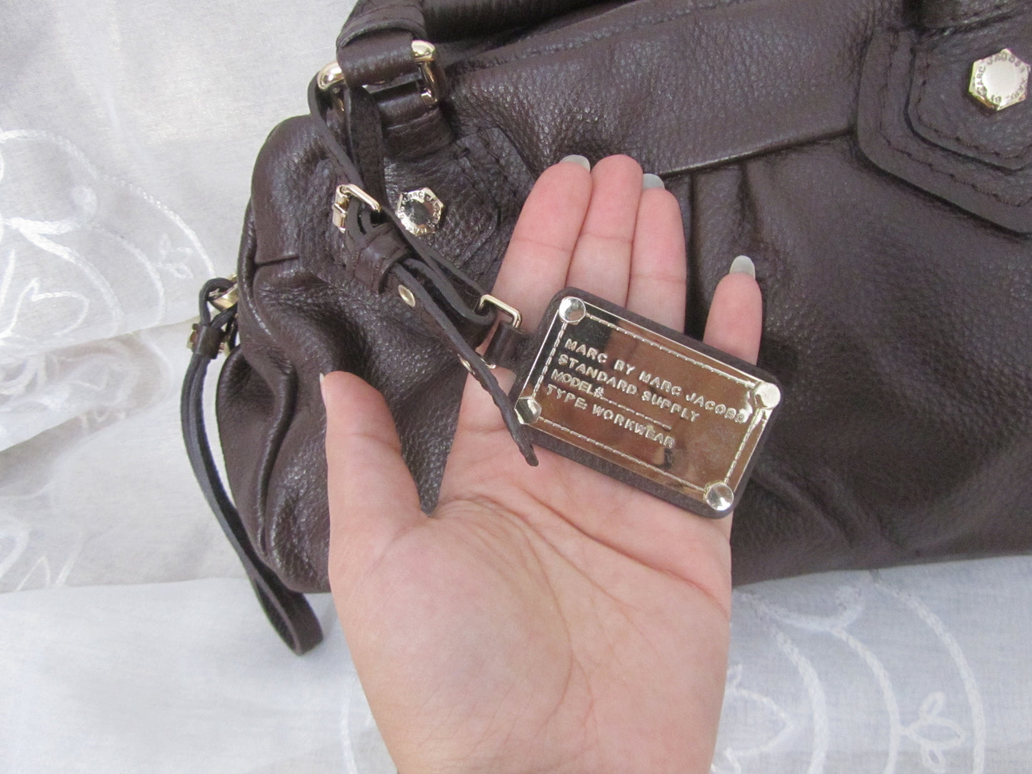 marc by marc jacobs vintage chocolate brown baby groovee