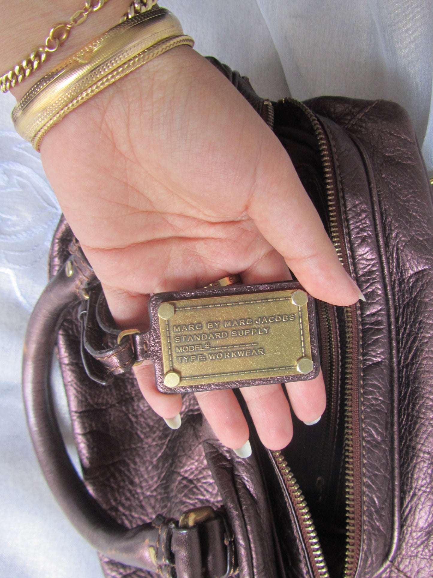 marc by marc jacobs vintage metallic baby groovee