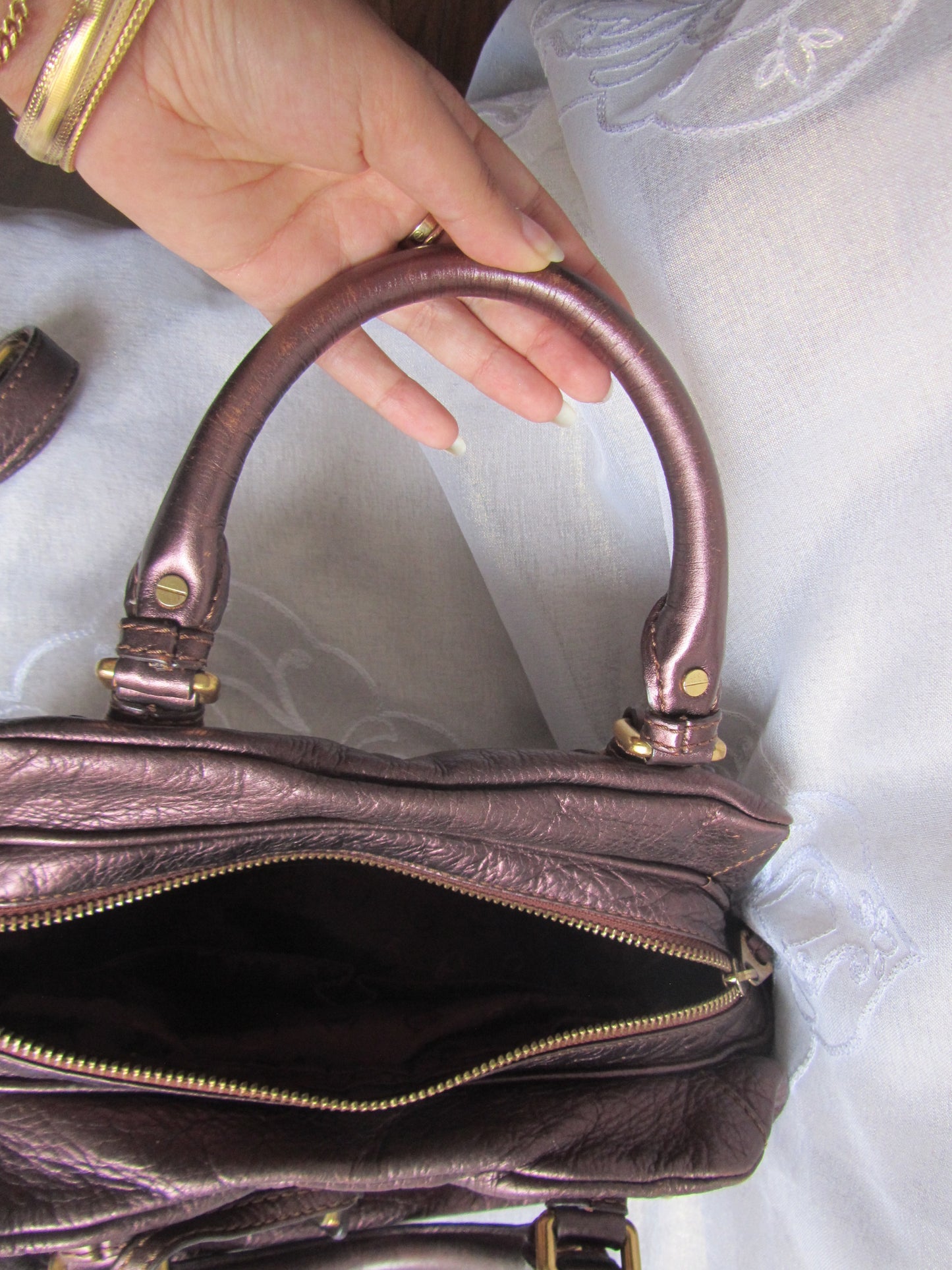 marc by marc jacobs vintage metallic baby groovee