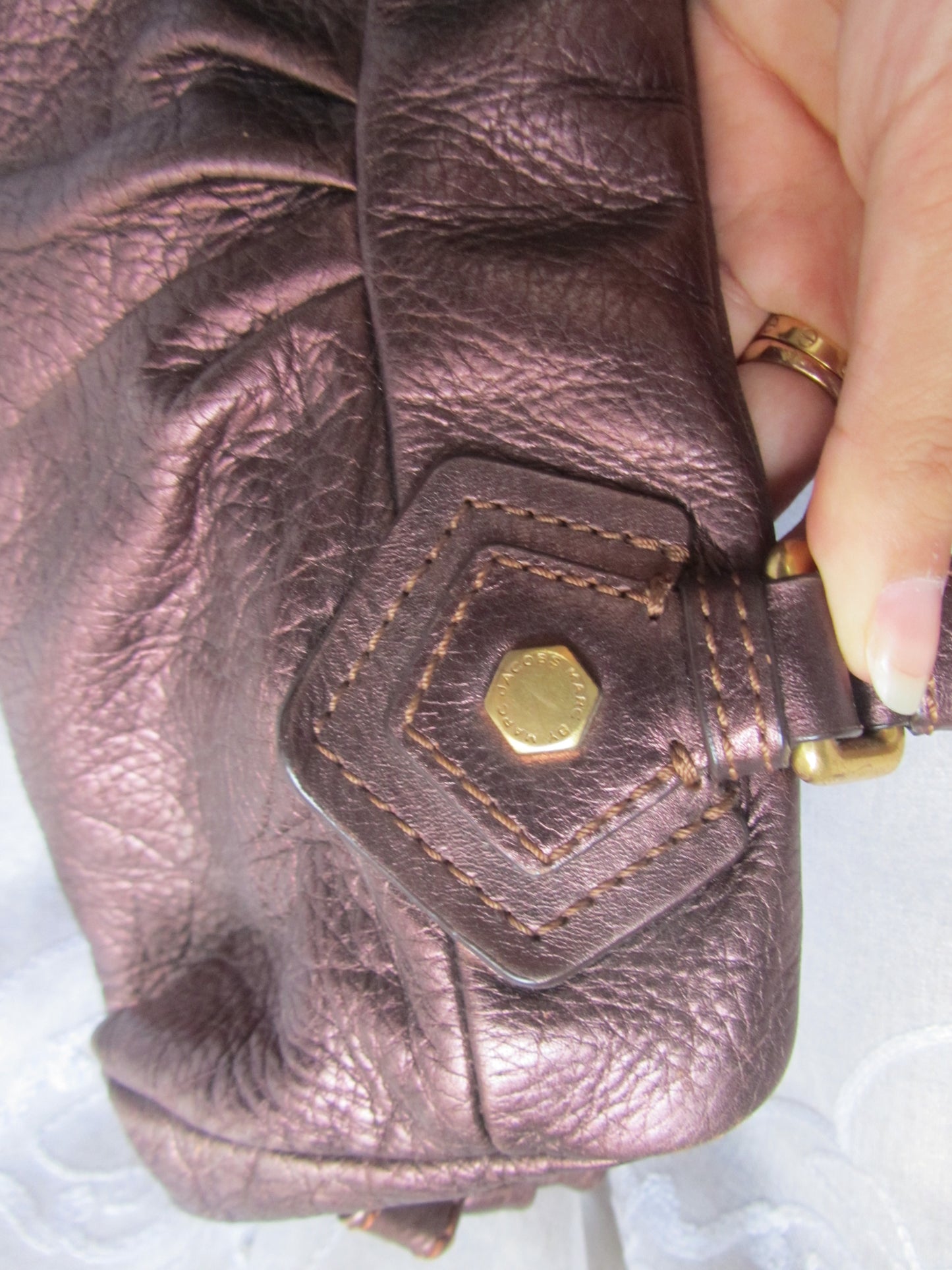 marc by marc jacobs vintage metallic baby groovee