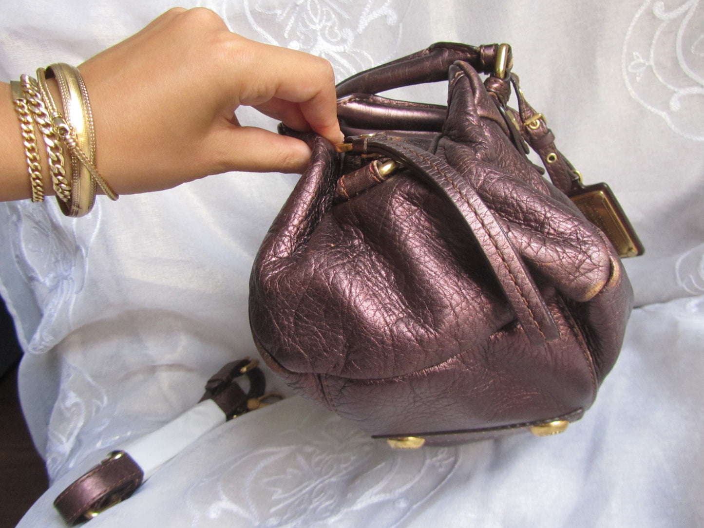marc by marc jacobs vintage metallic baby groovee