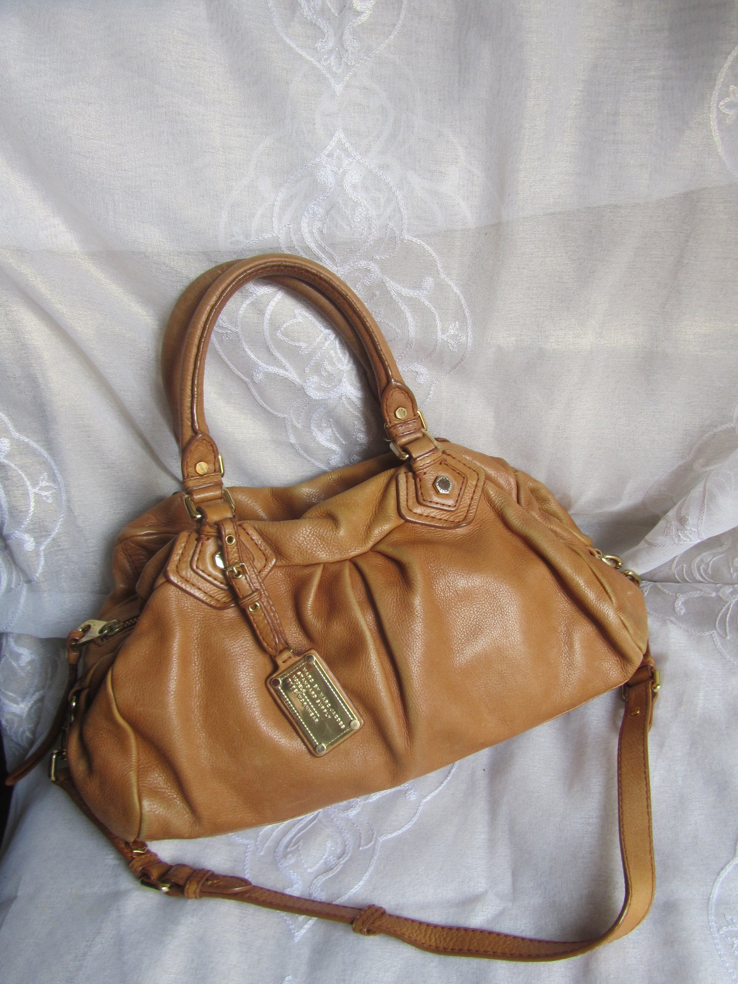 marc by marc jacobs vintage large groovee in chestnut brown