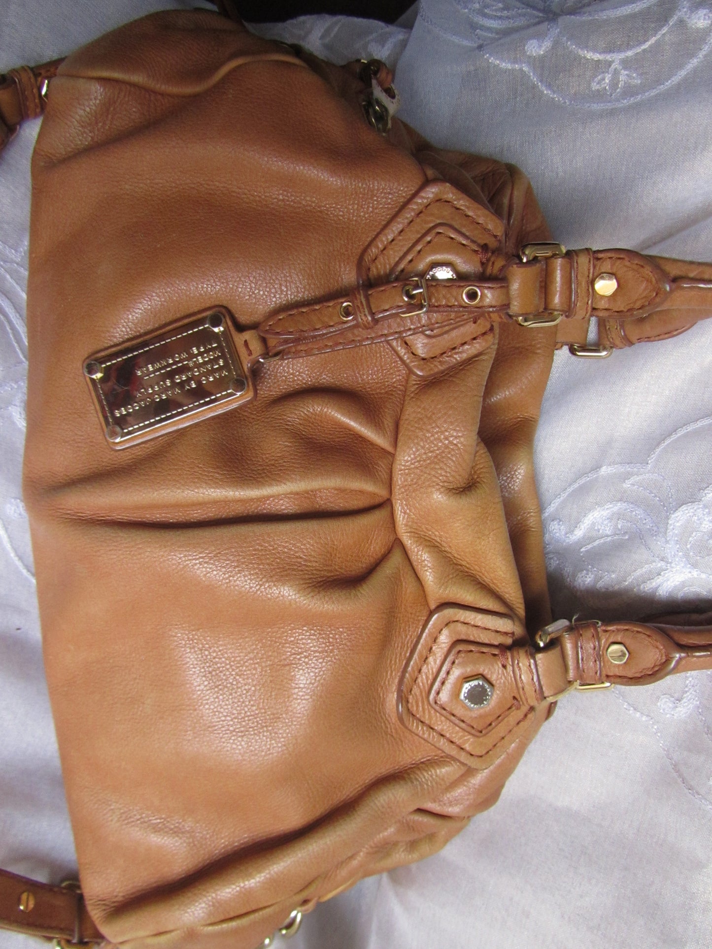 marc by marc jacobs vintage large groovee in chestnut brown